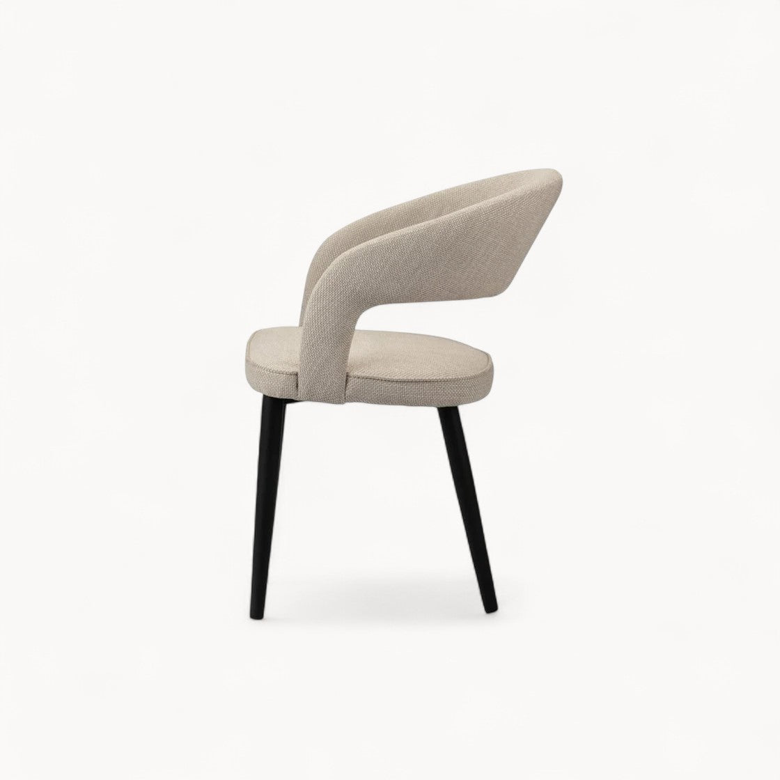Gestoffeerde stoelen Lois, 2 stuks