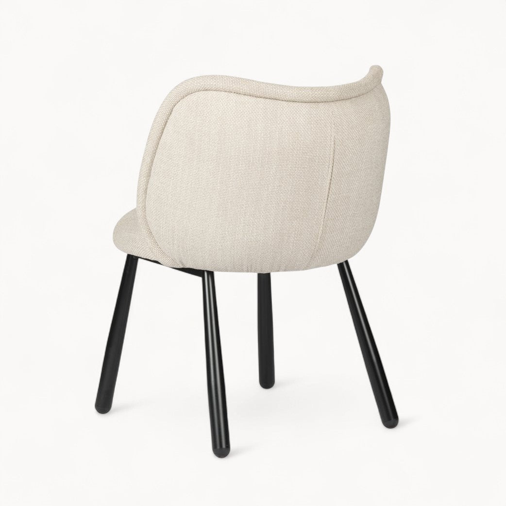 Gestoffeerde stoelen Vienna, 2 stuks