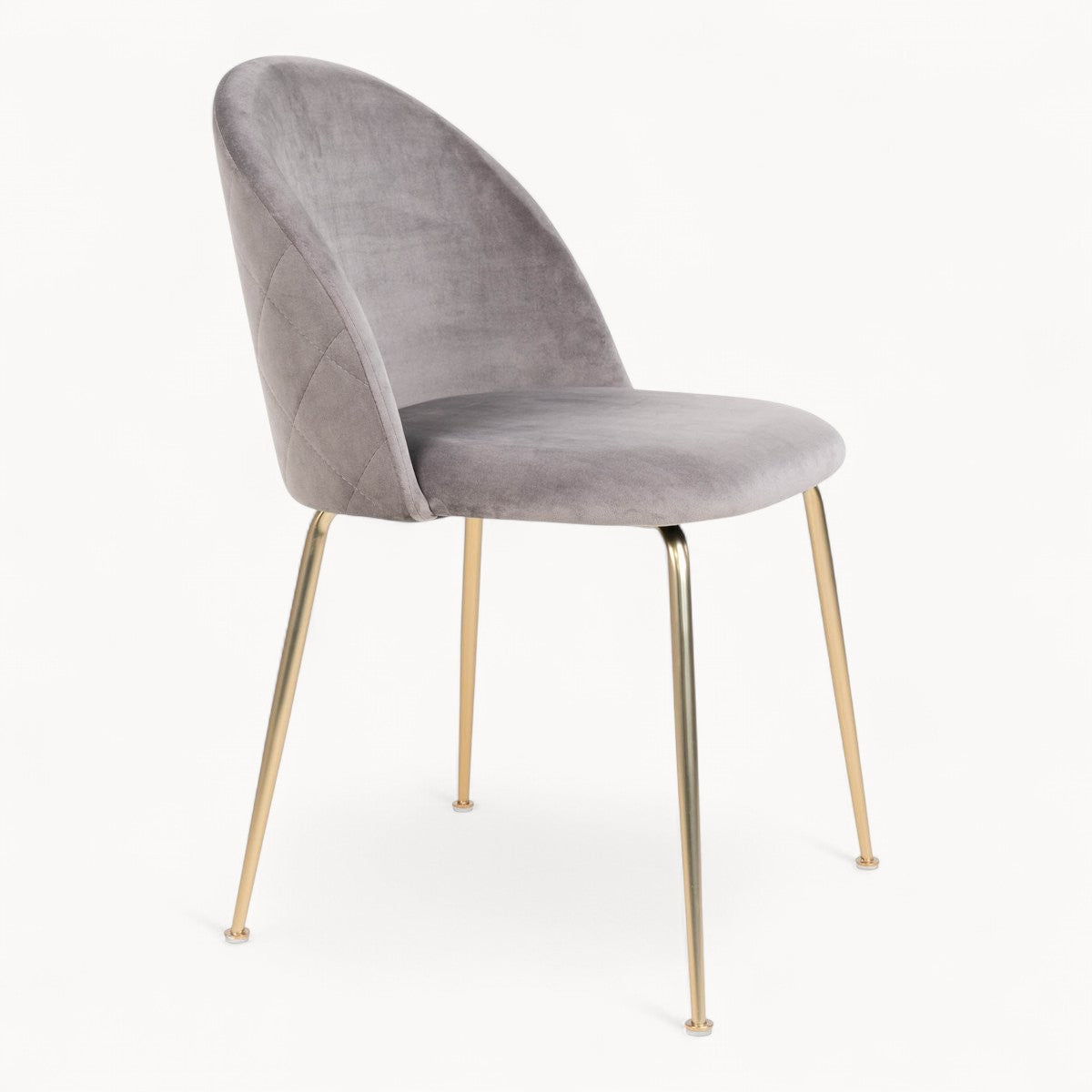 Fluwelen stoelen Velora, 2 stuks