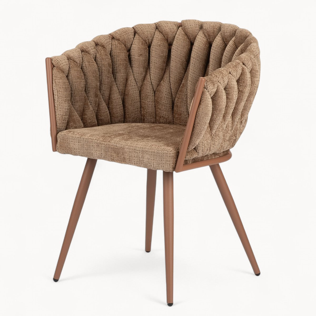 Gevlochten stoelen Nodo, 2 stuks