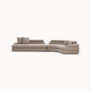 Modulaire hoekbank Castelle (6-zits)