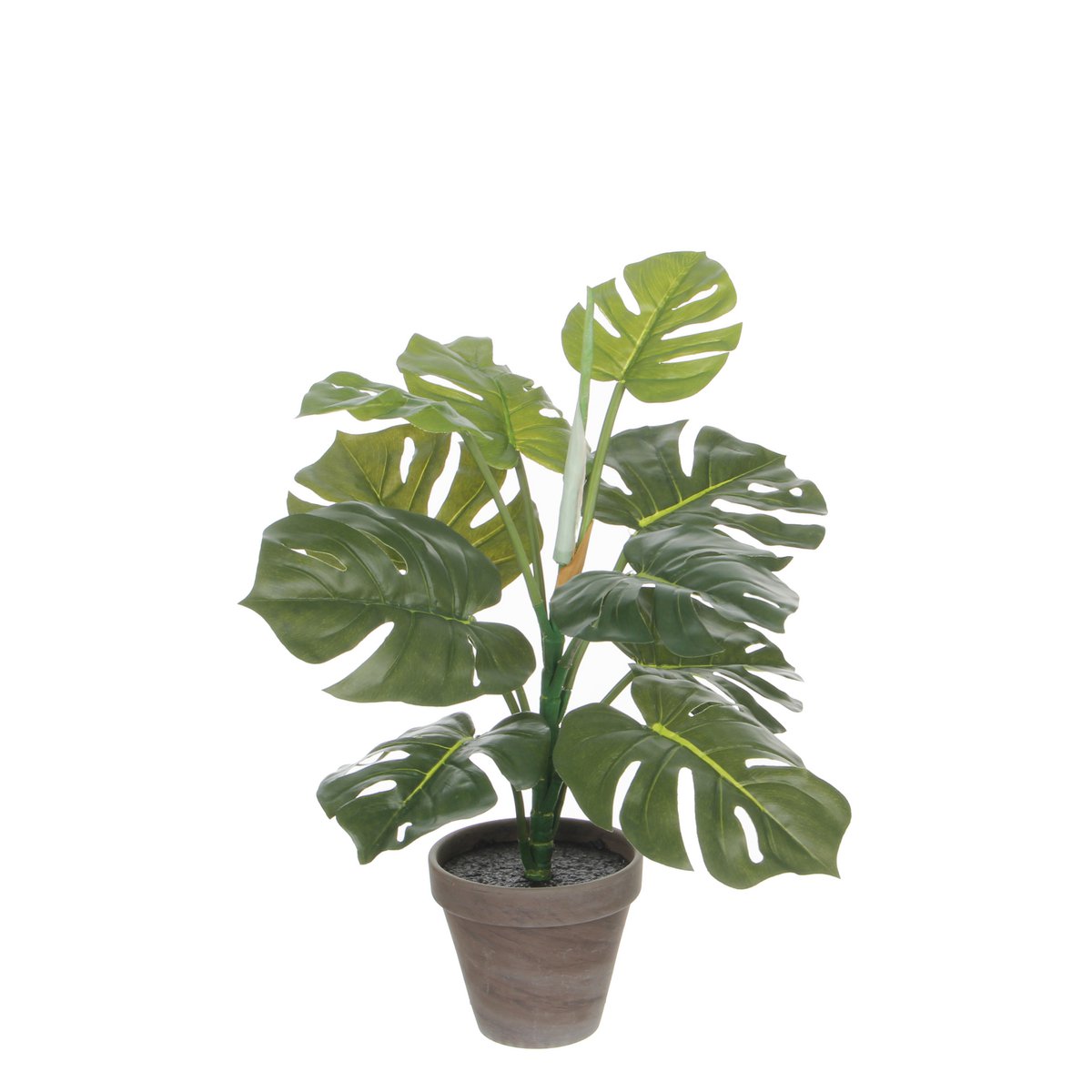 Monstera Kunstplant 48 cm (in bloempot)