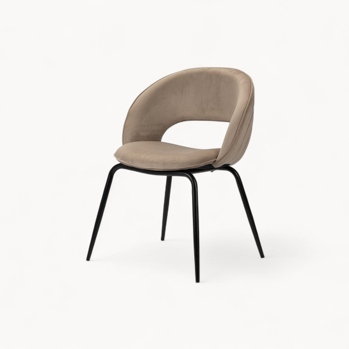 Gestoffeerde stoelen Halo, 2 stuks