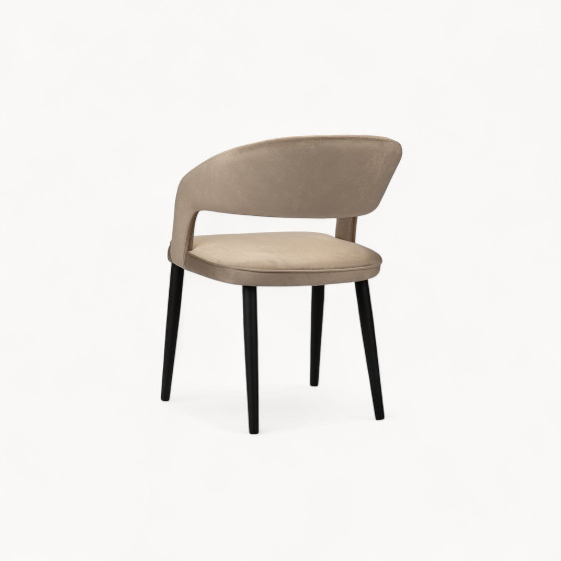 Gestoffeerde stoelen Lois, 2 stuks