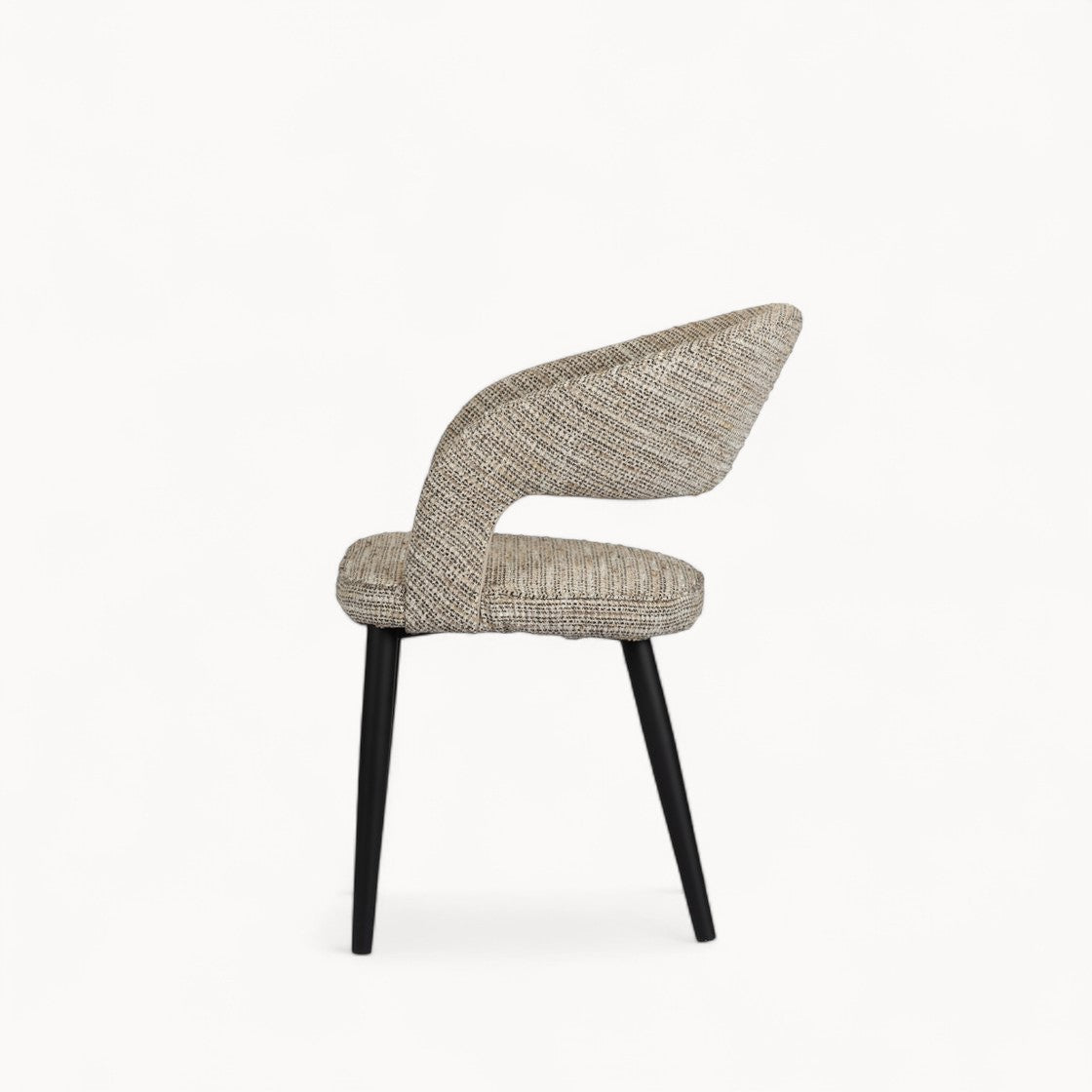 Gestoffeerde stoelen Lois, 2 stuks