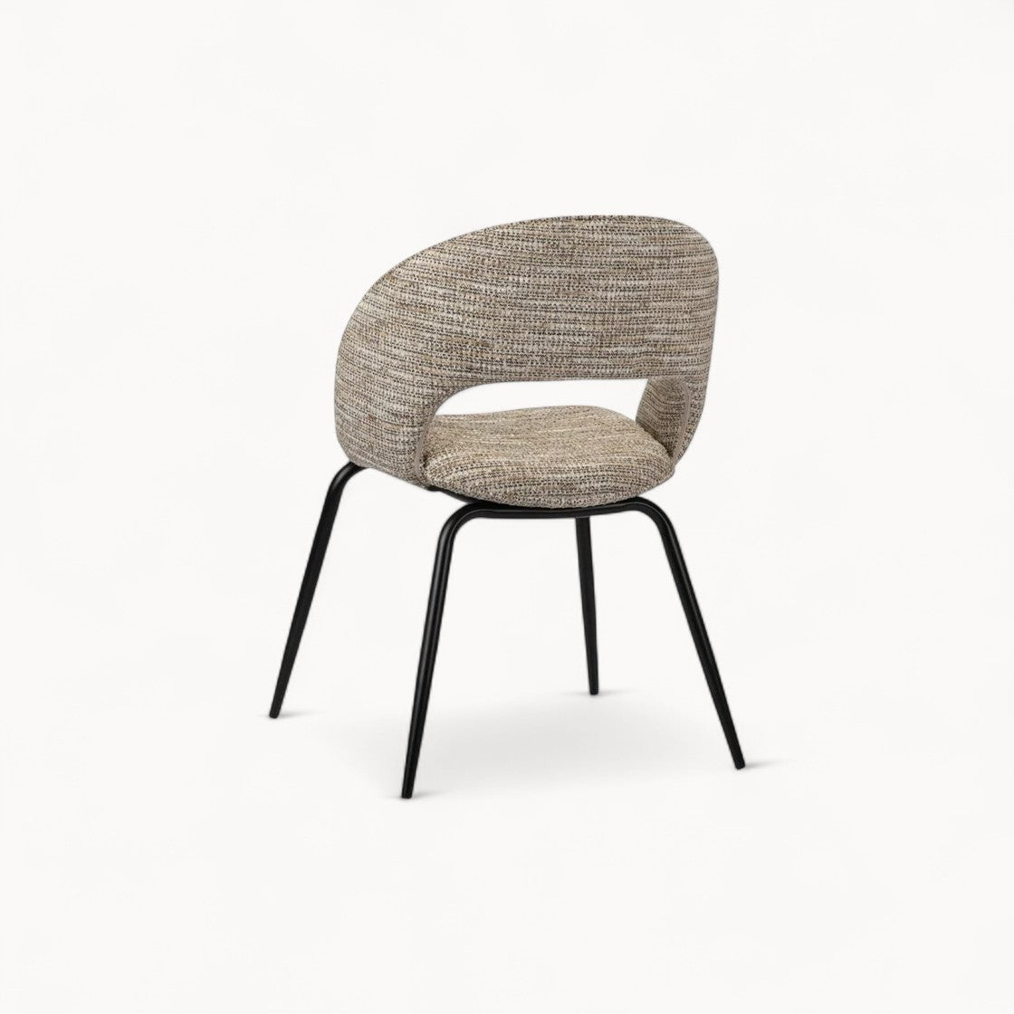 Gestoffeerde stoelen Halo, 2 stuks