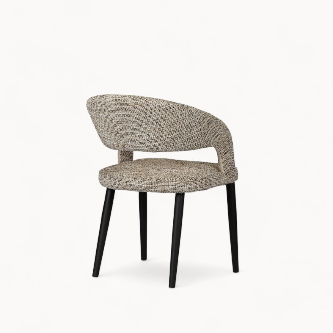 Gestoffeerde stoelen Lois, 2 stuks