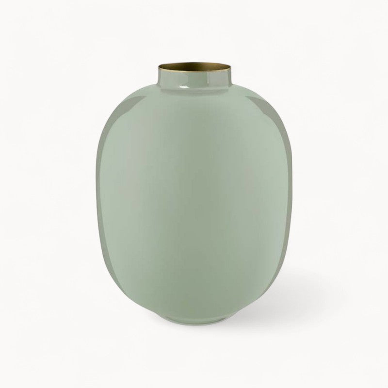 Metalen Vaas Groen 32cm