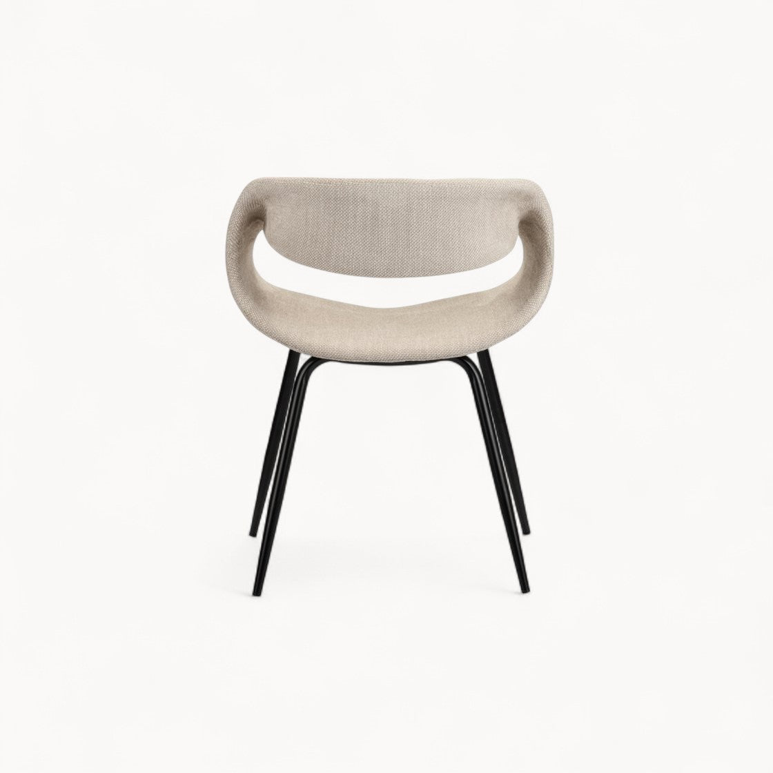 Gestoffeerde stoelen Whale, 2 stuks