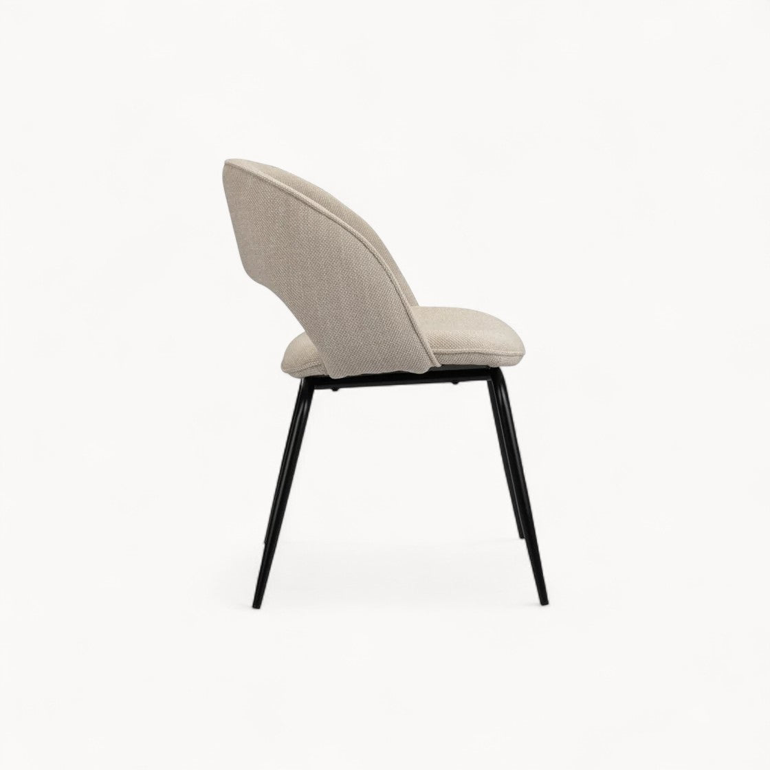Gestoffeerde stoelen Halo, 2 stuks