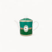 Teapot Love Birds Medallion Emerald-Green 1.3ltr
