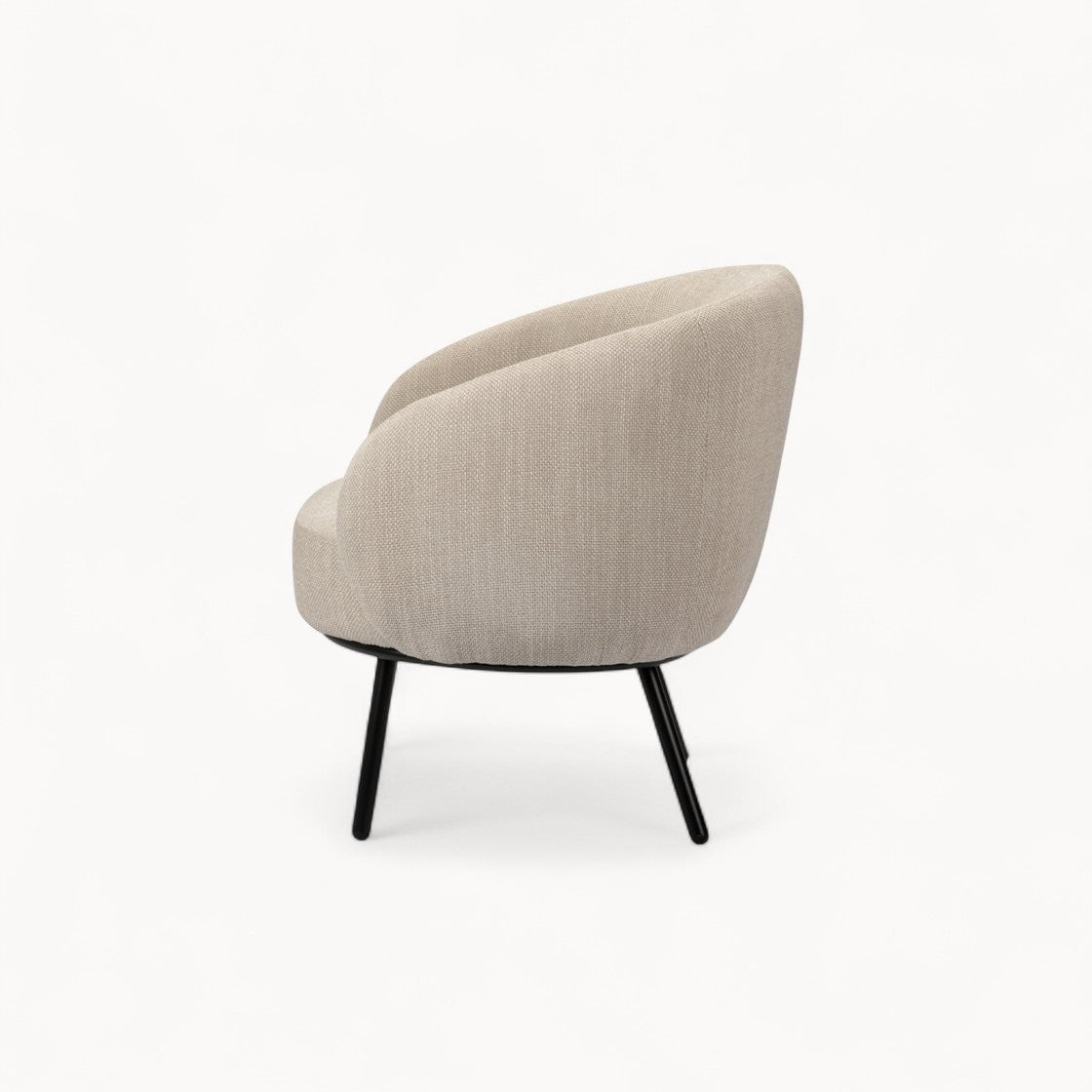 Loungefauteuil Solace uit Bouclé
