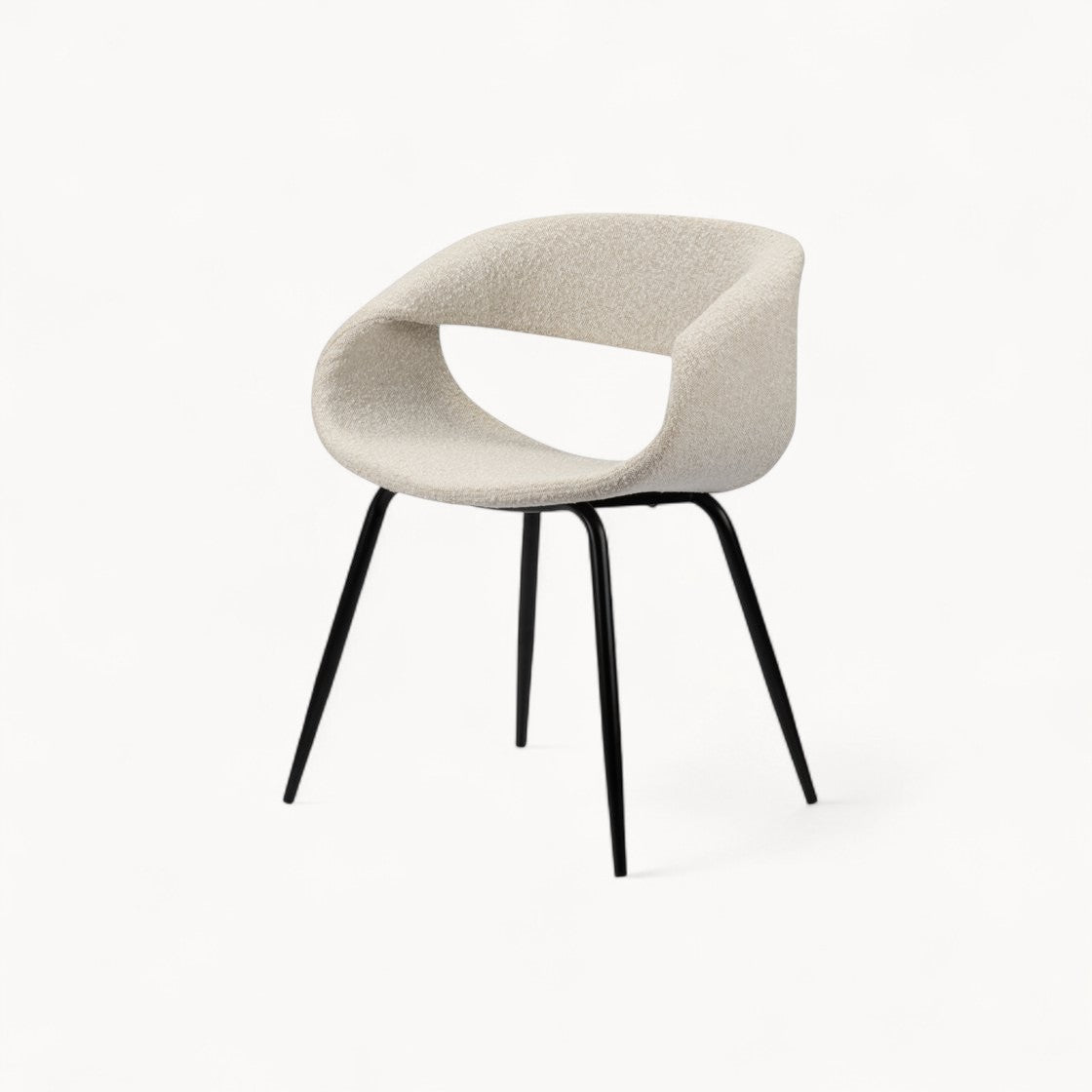 Gestoffeerde stoelen Whale, 2 stuks