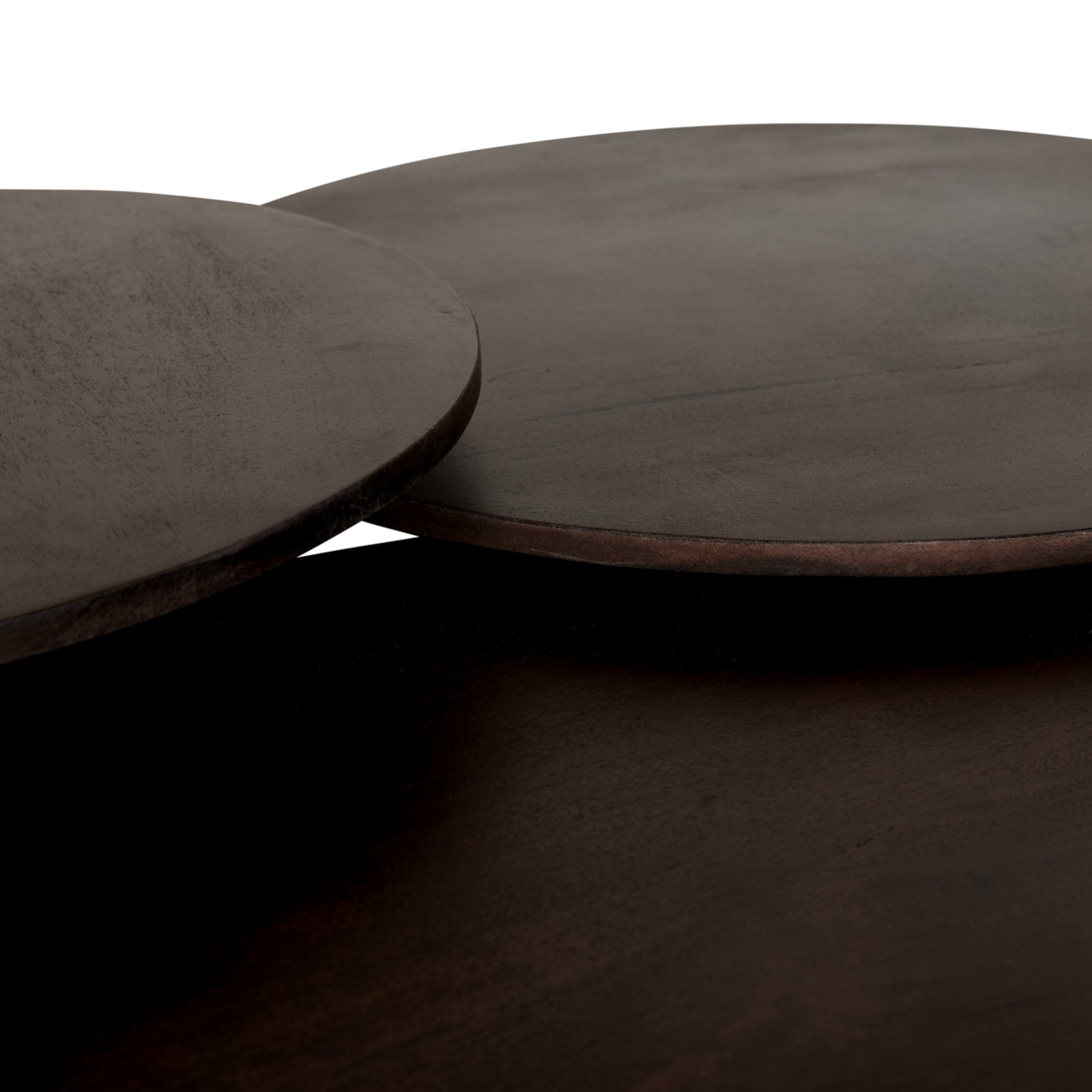Bijzettafel Sorèn van mangohout - 50 cm