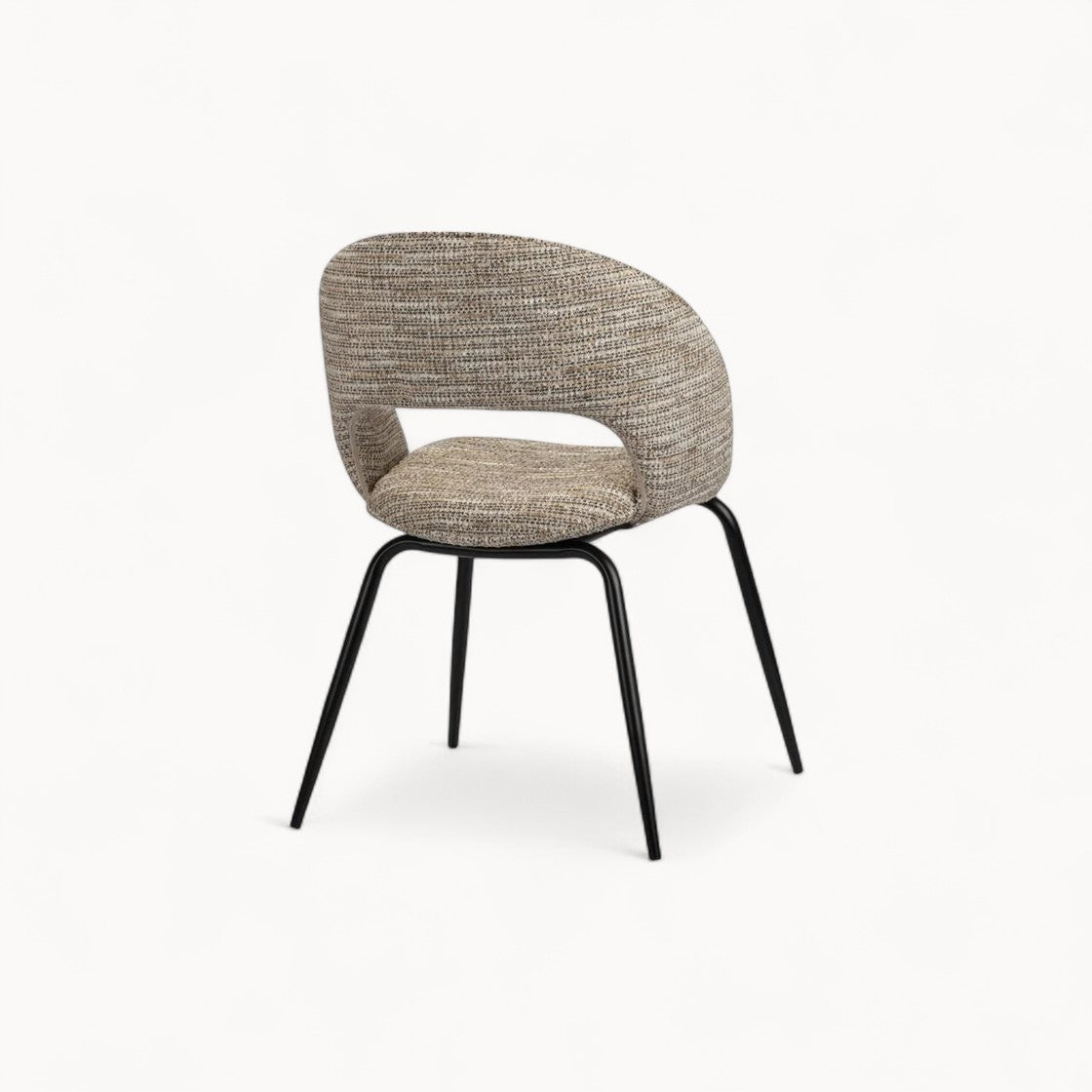 Gestoffeerde stoelen Halo, 2 stuks