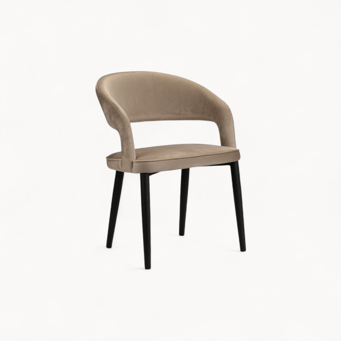 Gestoffeerde stoelen Lois, 2 stuks