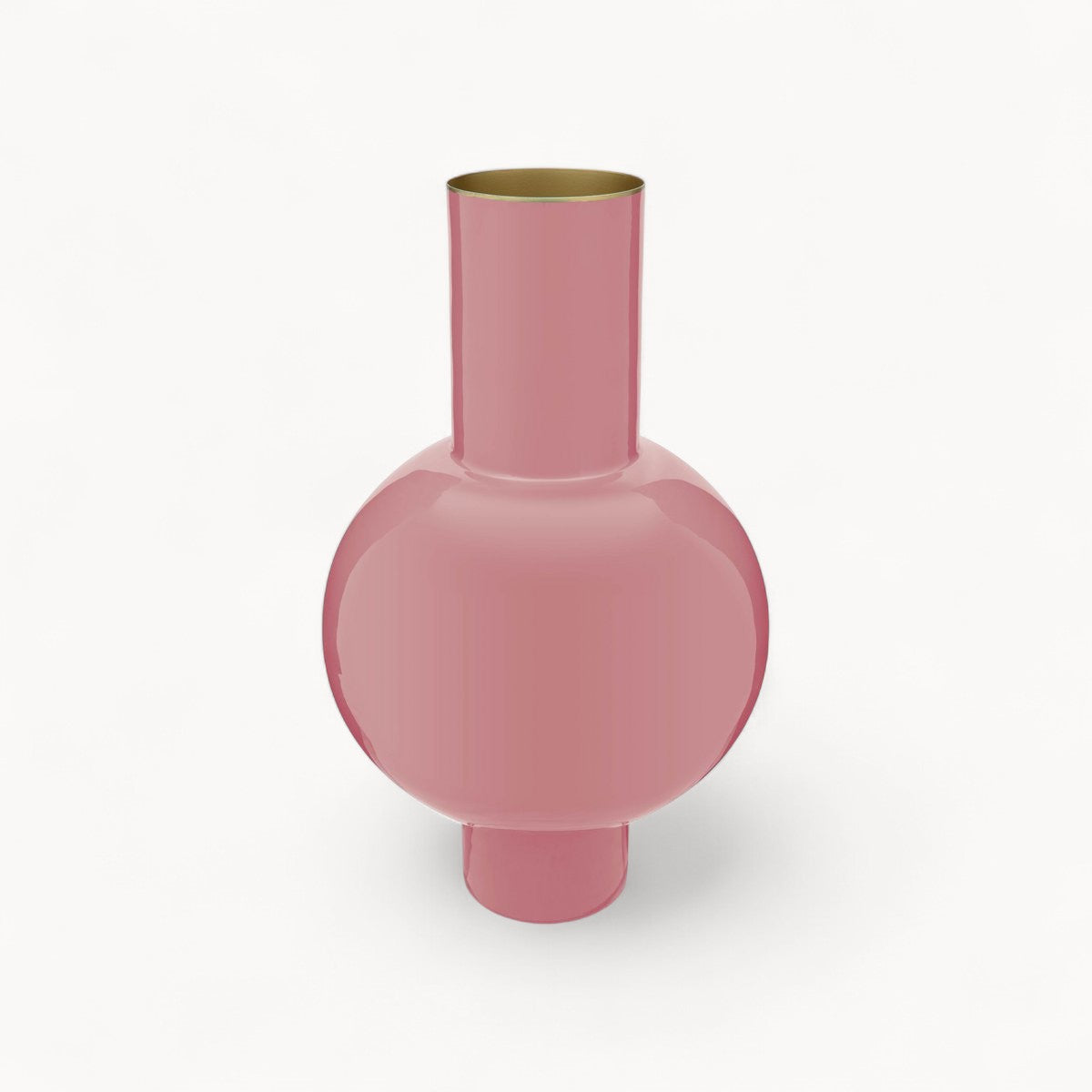 Metalen Vaas Roze 40cm