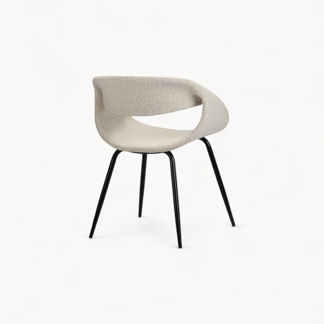 Gestoffeerde stoelen Whale, 2 stuks
