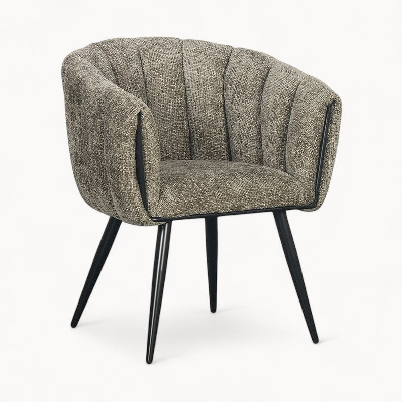 Gestoffeerde stoelen Cairo, 2 stuks