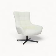Bouclé loungefauteuil Nora