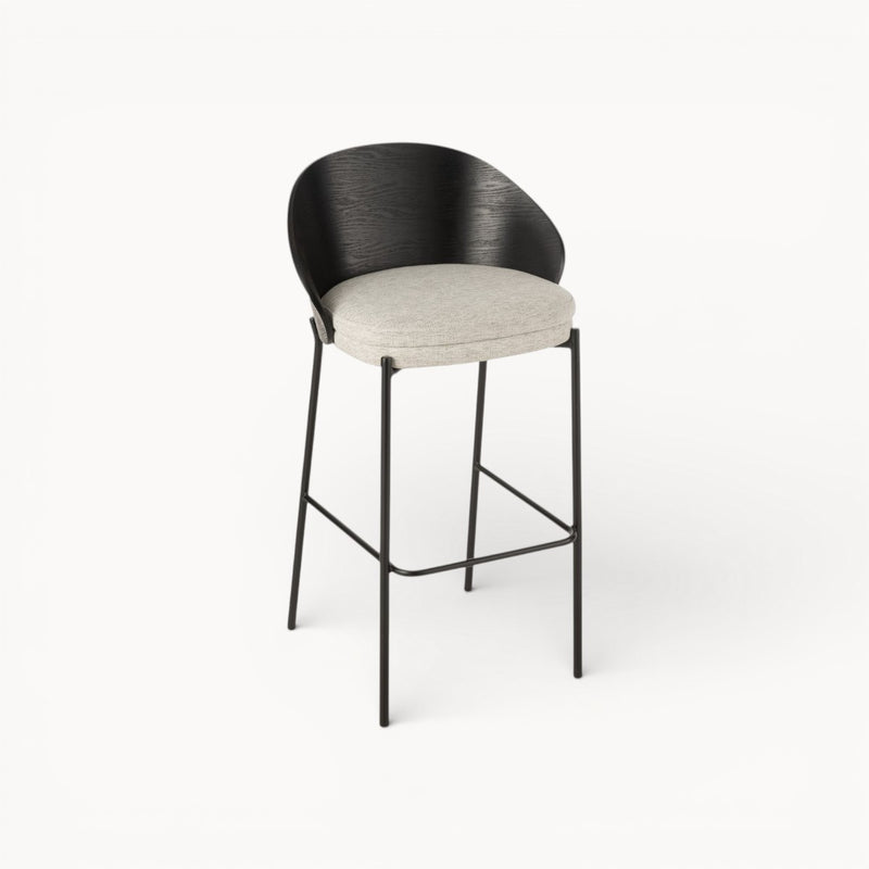 Barstoel Liva Zwart-zoom-