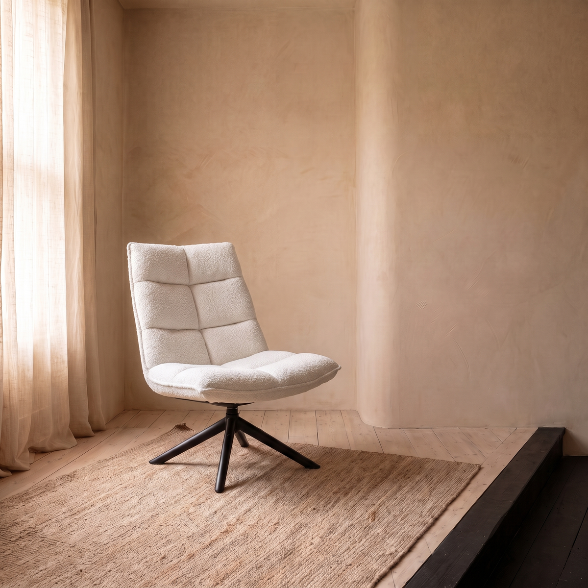 Fauteuil Otis Wit in interieur