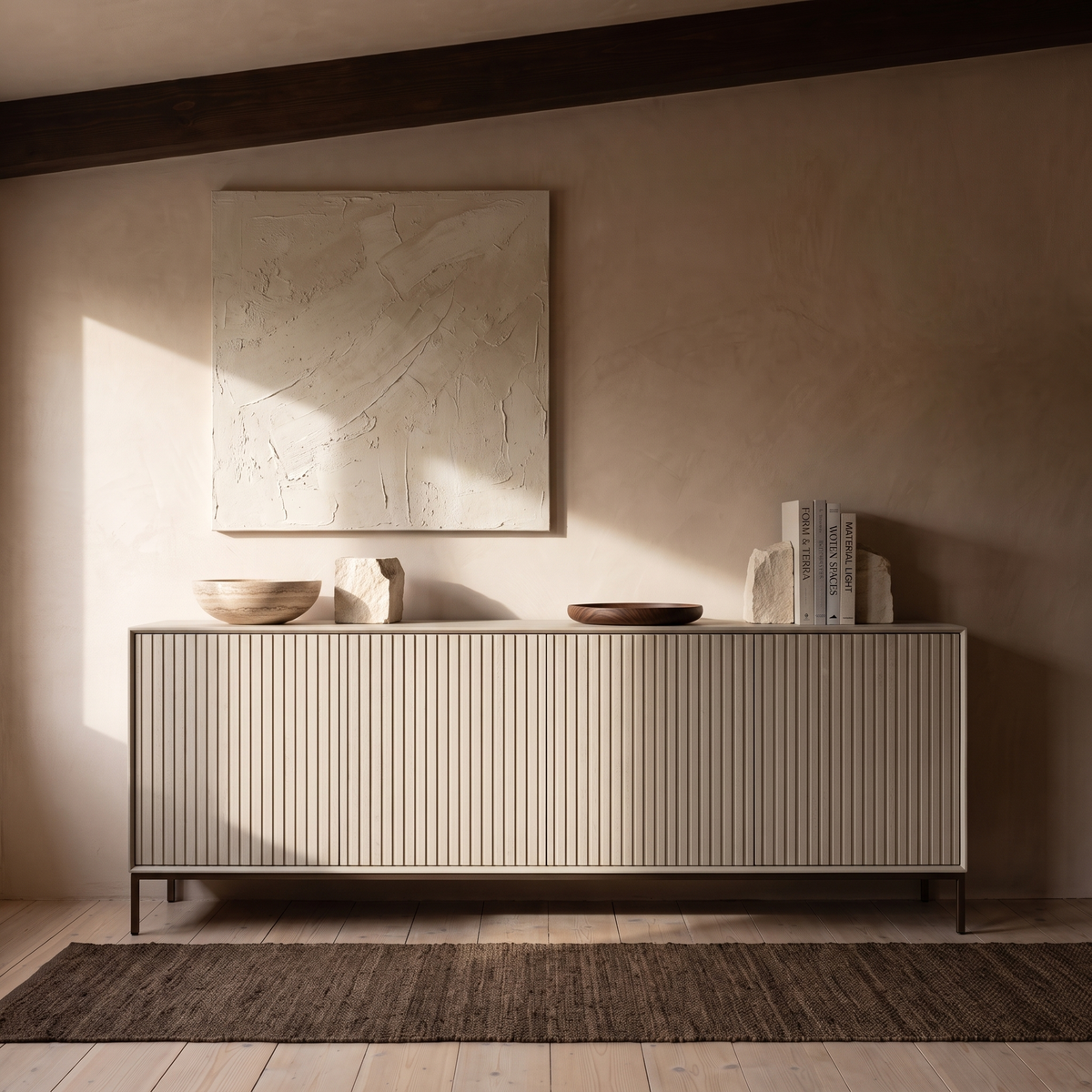 Dressoir Sova 210 cm in interieur