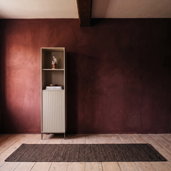 Boekenkast Sova 55 cm Zand in interieur