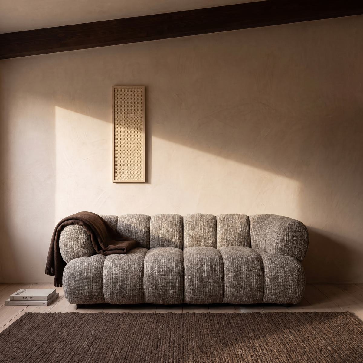 Modulaire bank Sorell 2,5-zits Grijs zonder lounge in interieur