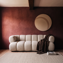 Modulaire bank Sorell 2,5-zits Beige zonder lounge in interieur
