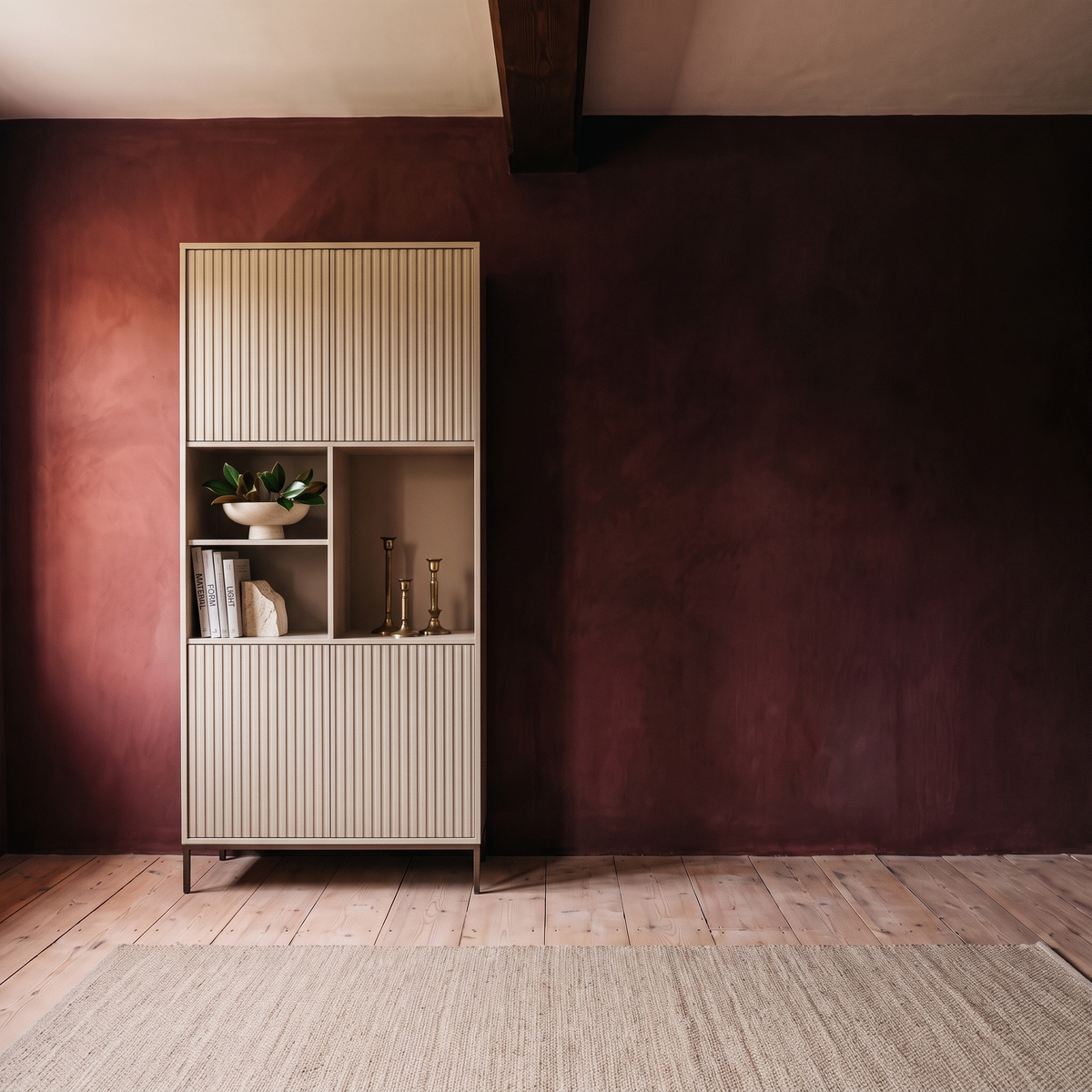 Boekenkast Sova 90 cm in interieur
