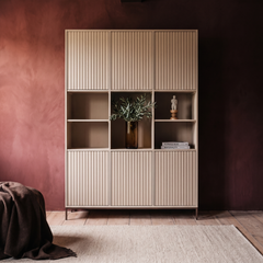 Boekenkast Sova 135 cm in interieur