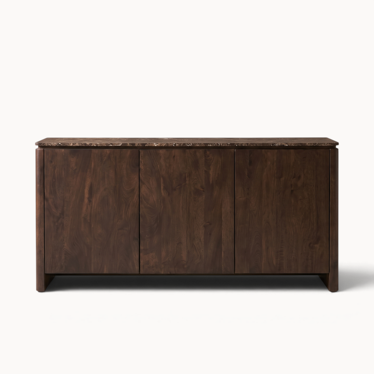 Dressoir Iwa Bruin 165 cm bruin marmer - versie 2