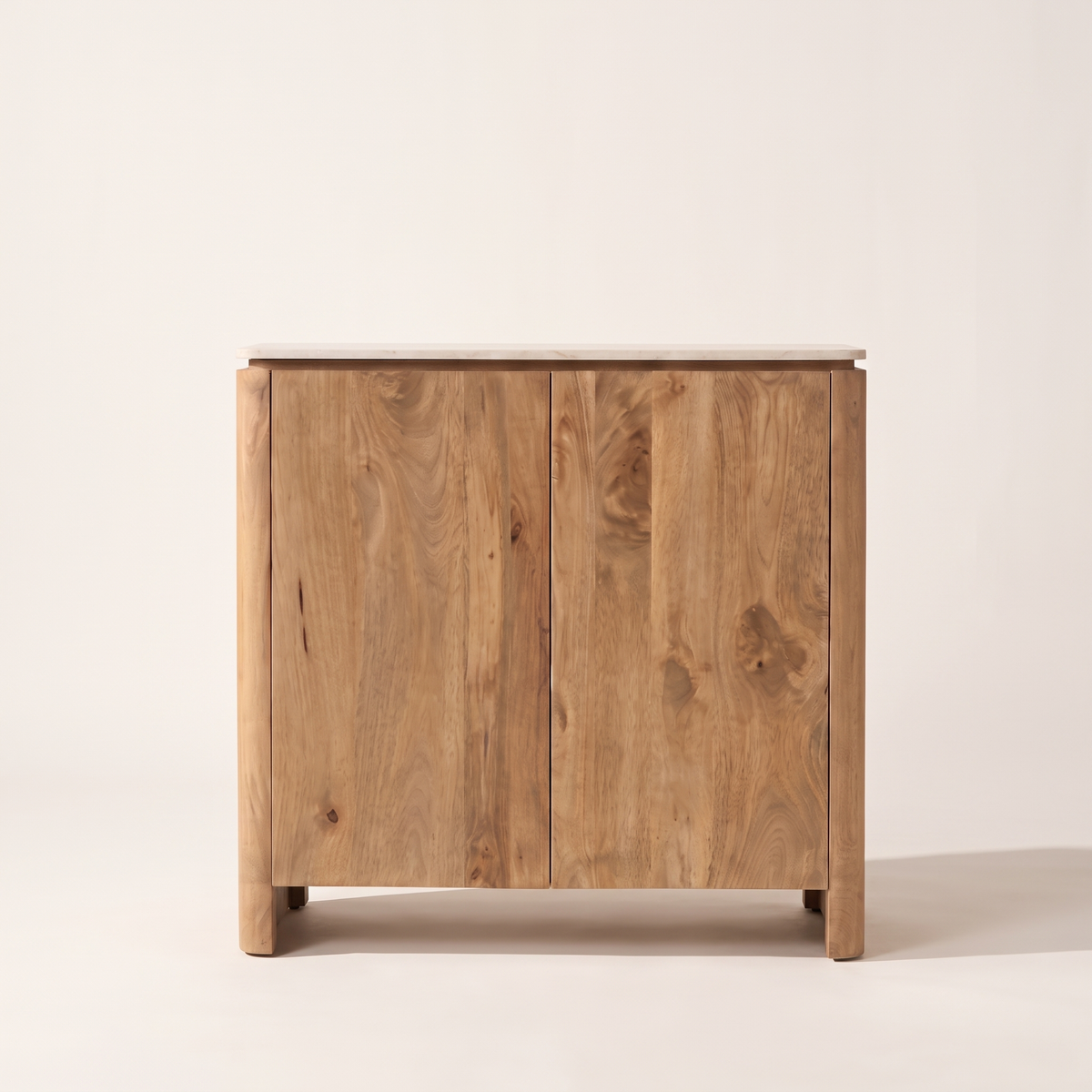 Dressoir Iwa Naturel 100 cm beige marmer - versie 1