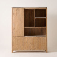 Vakkenkast XL Iwa Naturel beige marmer - versie 1