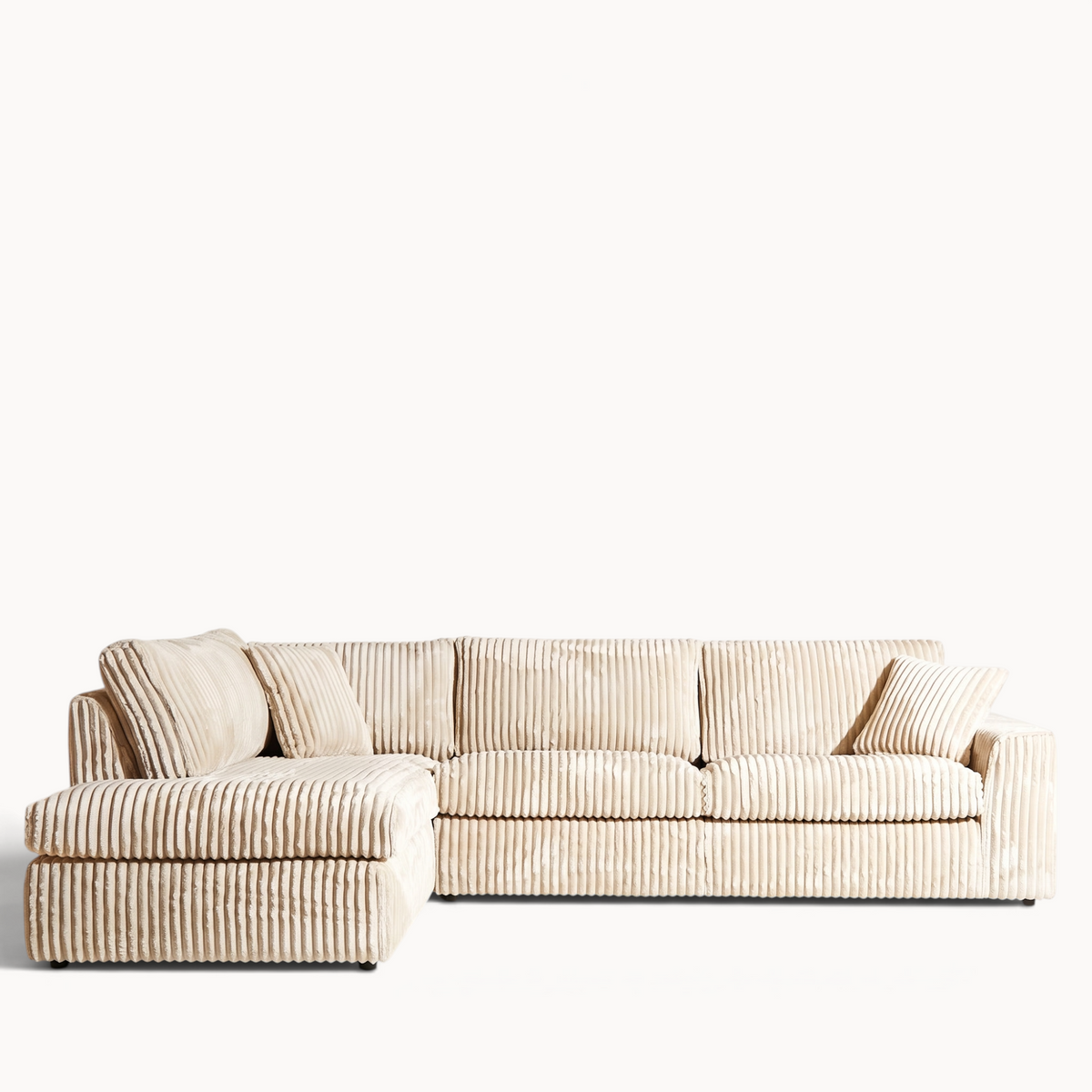 MySofa Yuki Hoekbank Beige divan links - versie 2