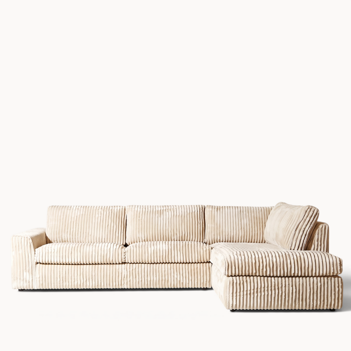 MySofa Yuki Hoekbank Beige divan rechts - versie 1