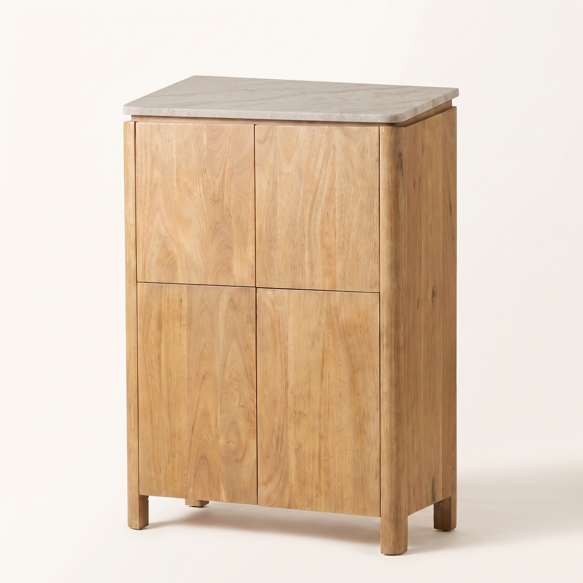 Kabinetkast Iwa Naturel 90 cm beige marmer - versie 2