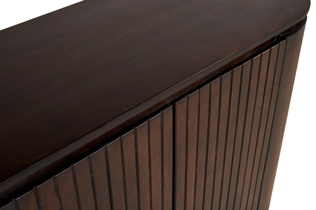 Mokka Dressoir Donkerbruin 115cm