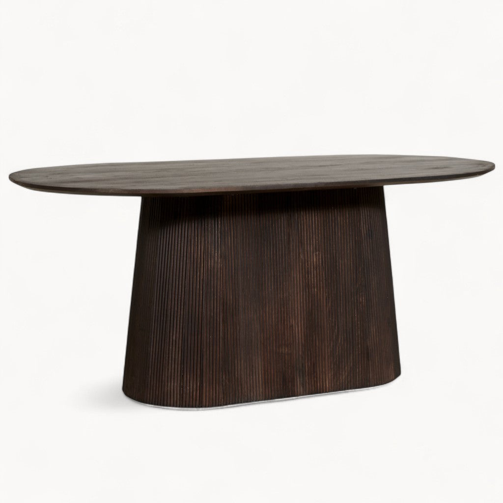 Eettafel Sorelli van mangohout - 230cm