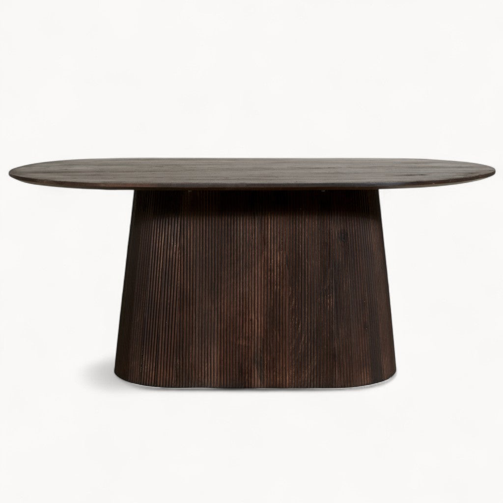 Eettafel Sorelli van mangohout - 230cm