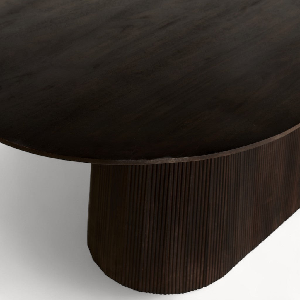 Eettafel Sorelli van mangohout - 230cm