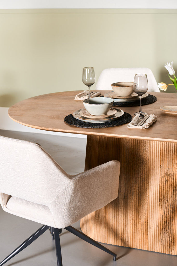 Eettafel Sorelli van mangohout - 180cm