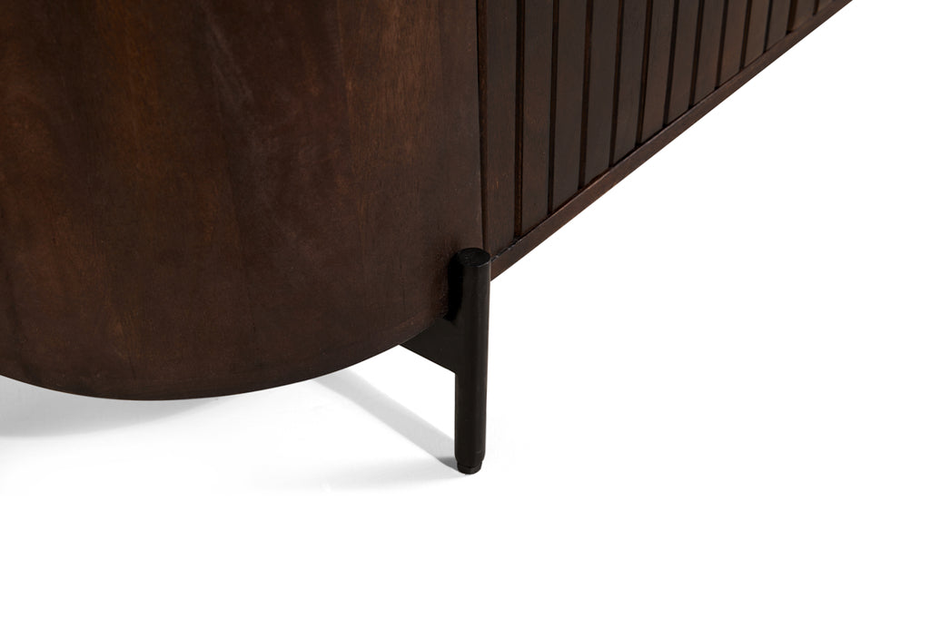 Mokka Wandkast Donkerbruin 115m