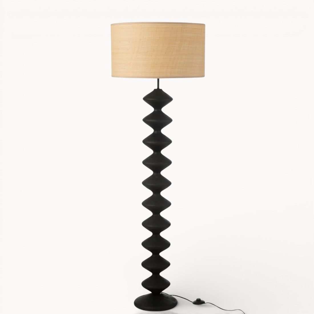 Vloerlamp Flow – Zwart