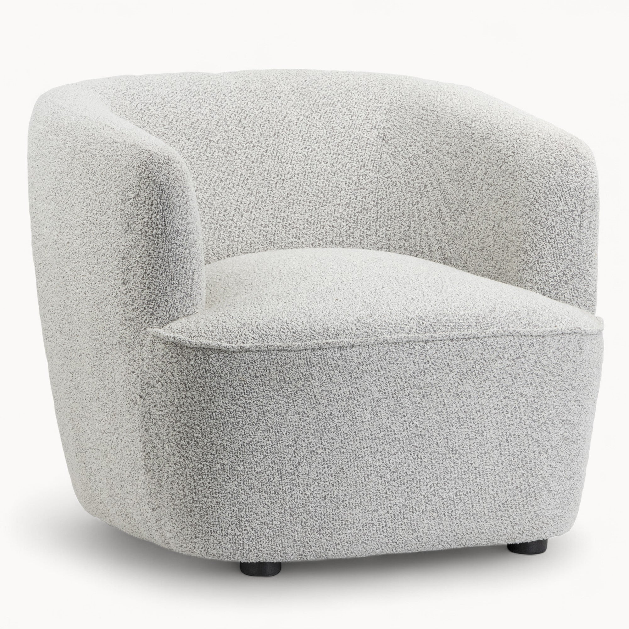 Bouclé fauteuil Eira