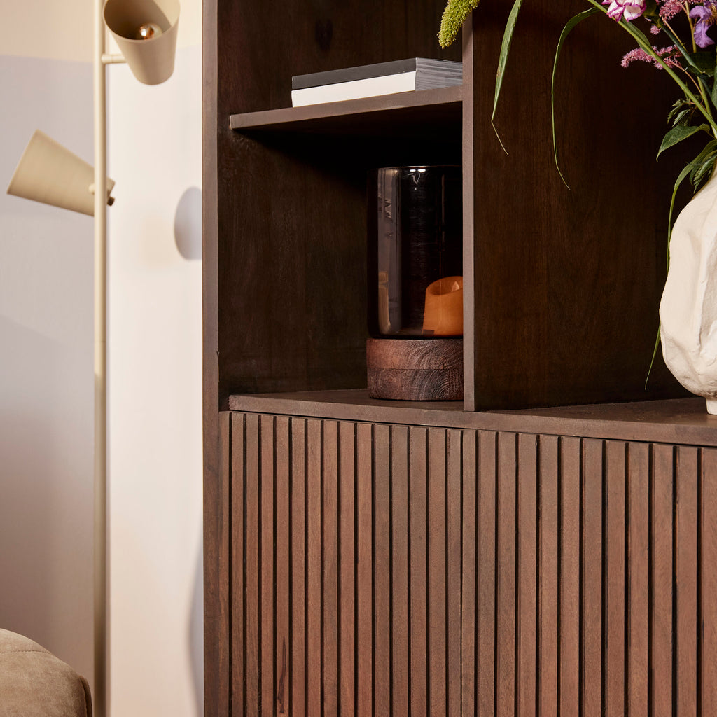 Boekenkast Maron uit mangohout