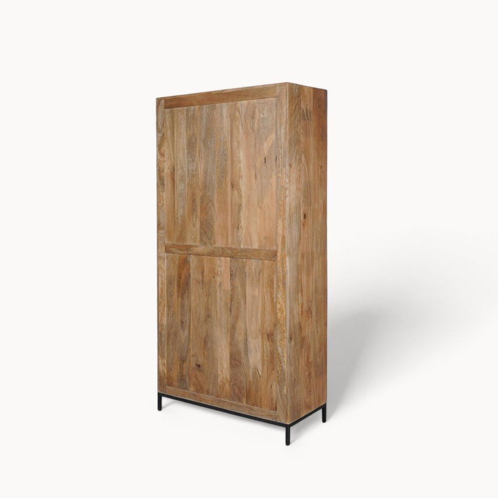 Vitrinekast Vero Wood | 100 cm