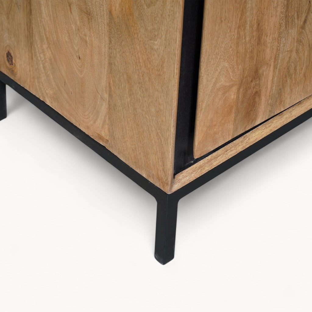 Vitrinekast Vero Wood | 100 cm
