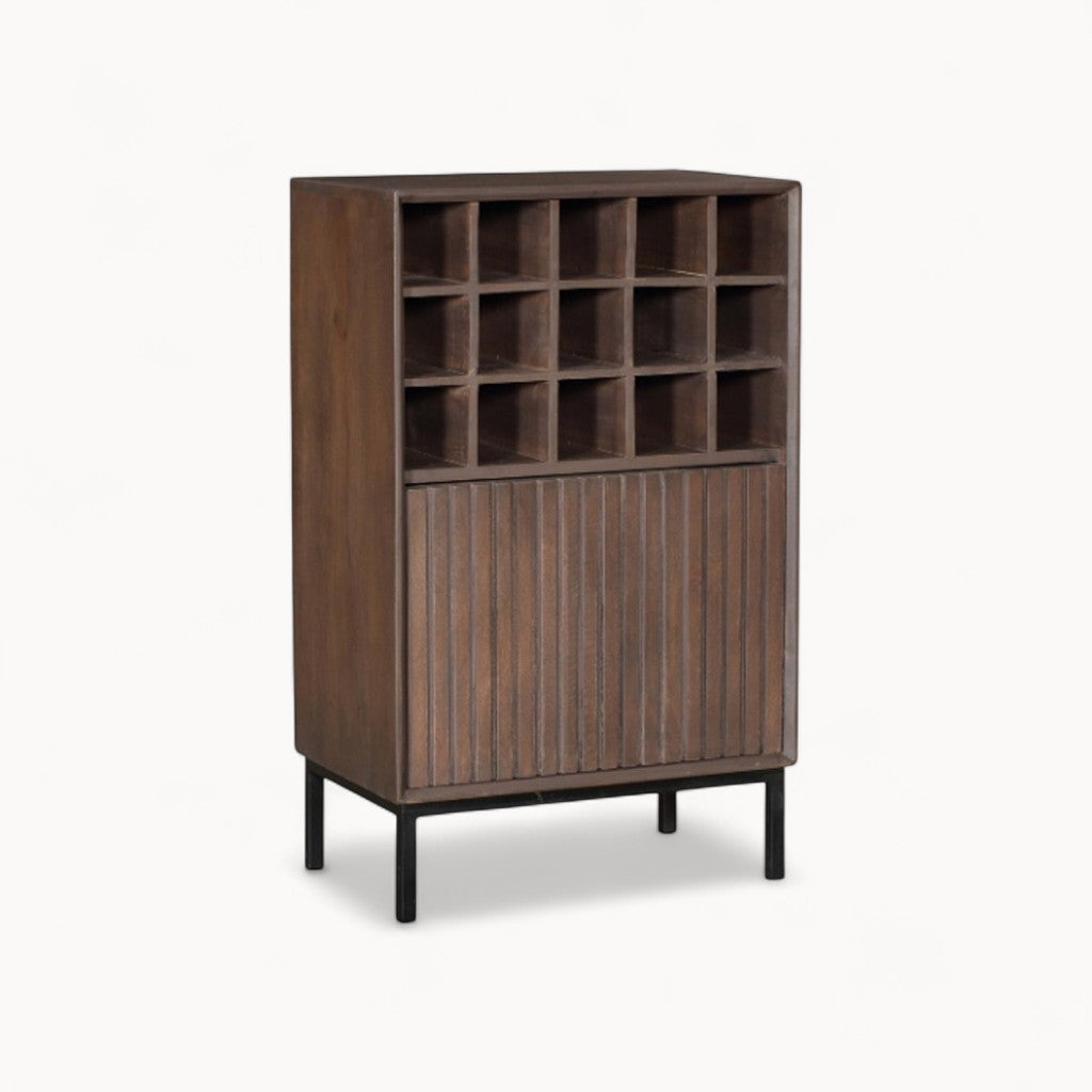 Wijnkast Madison Walnut